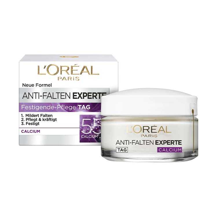 کرم روز ضد چروک لورال مدل  anti-falten expert+55