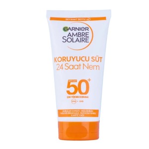 کرم ضد آفتاب بی رنگ گارنیر SPF 50 مدل Koruyucu Sut