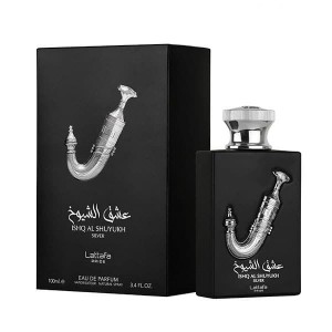 ادوپرفیوم لطافه مدل عشق الشیوخ سیلور Ishq Al Shuyukh Silver
