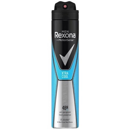 اسپری بدن مردانه رکسونا مدل اکسترا کول (Xtra Cool) حجم 200