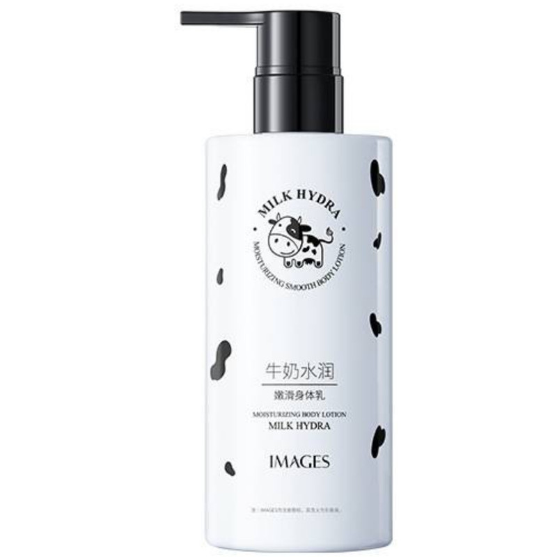 لوسیون بدن روشن کننده و نرم کننده شیر گاو