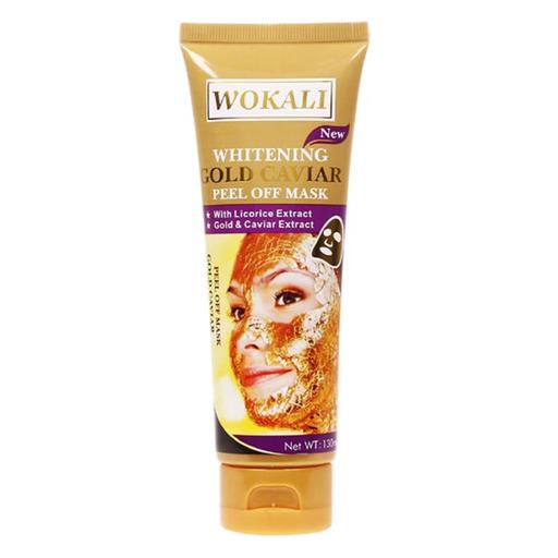 ماسک سفید کننده صورت و لایه بردار خاویار طلایی