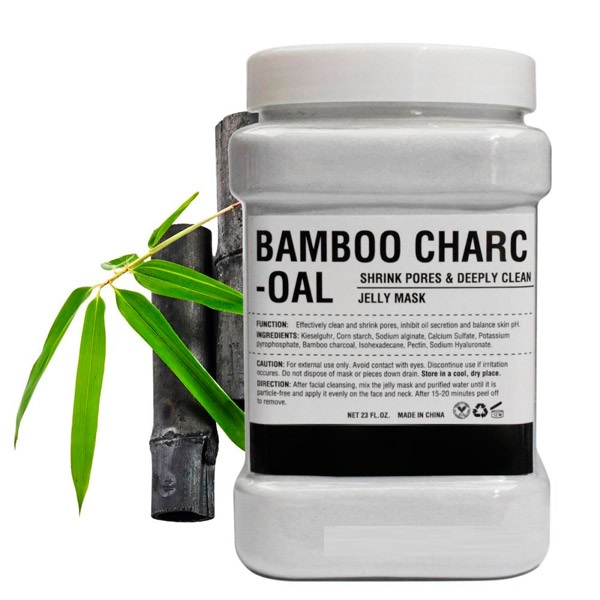 ماسک هیدروژلی زغال فعال (Bamboo Charcoal) حجم 650 گرمی
