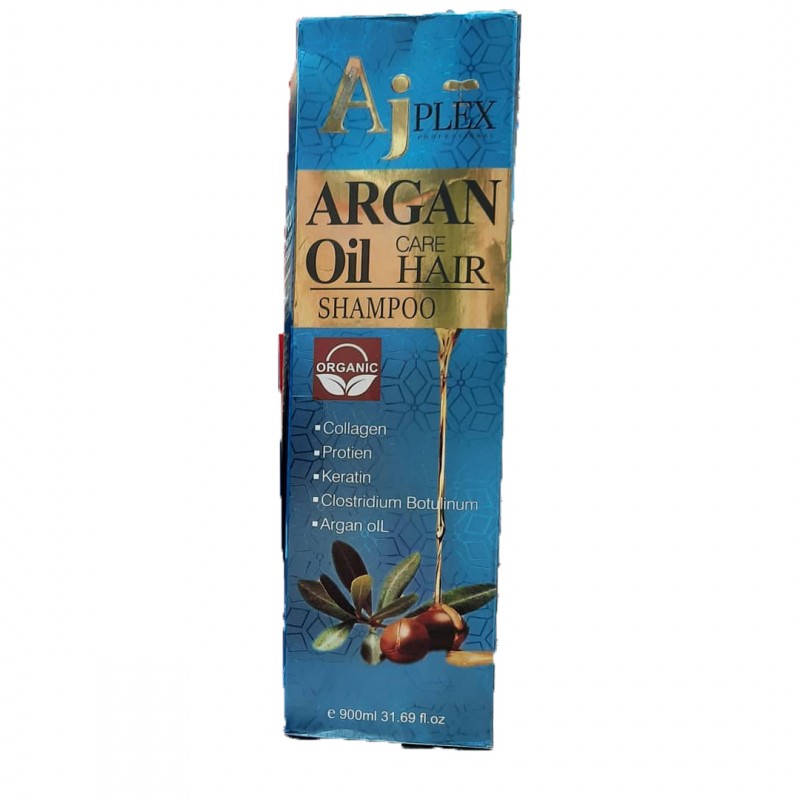 شامپو آرگان بدون سولفات مدل ای جی پلکس (AJ Plex) حجم 900 میل