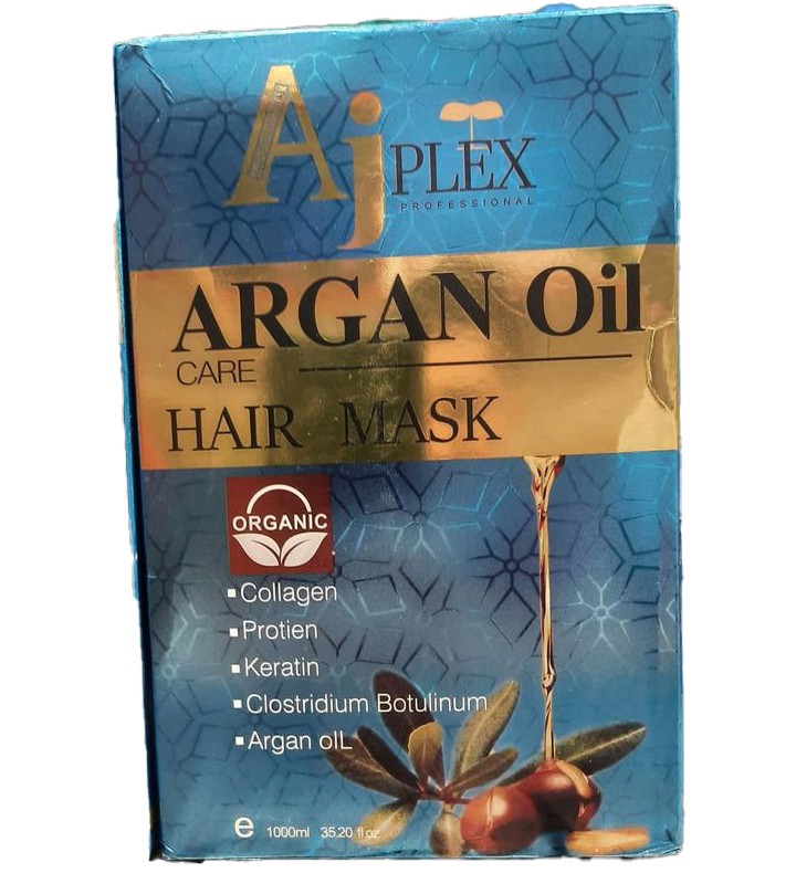 ماسک مو آرگان بدون سولفات مدل ای جی پلکس (AJ Plex) حجم 1000 میل