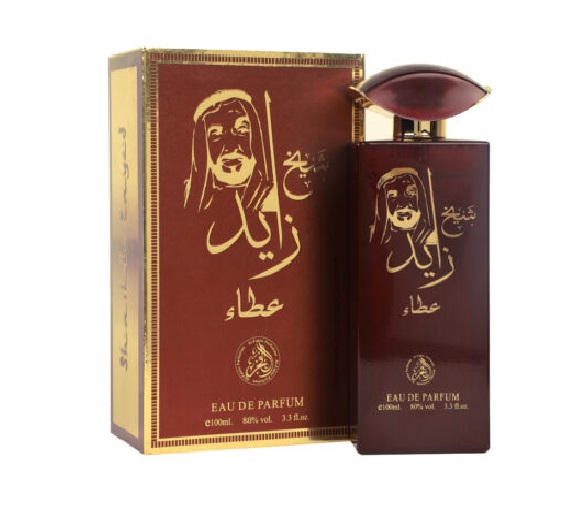 ادکلن زاید عطاء (قهوه ای) حجم 100 میلی لیتر
