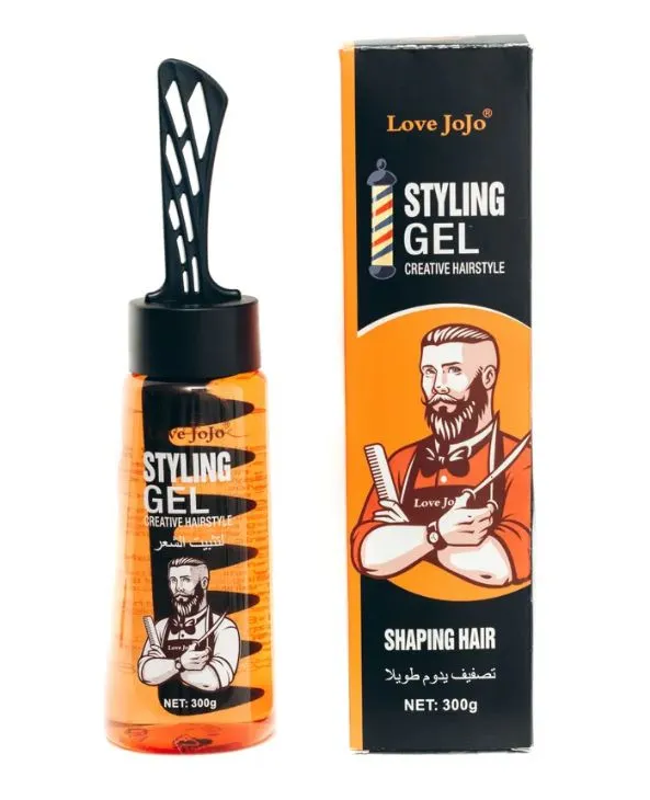 ژل حالت دهنده مو شانه دار مدل لاو جوجو حجم 300 گرم