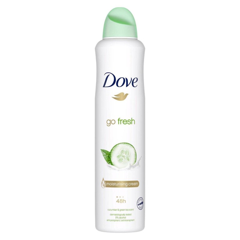 اسپری بدن و ضد تعریق داو (Dove) مدل Go Fresh حجم 250 میلی لیتر