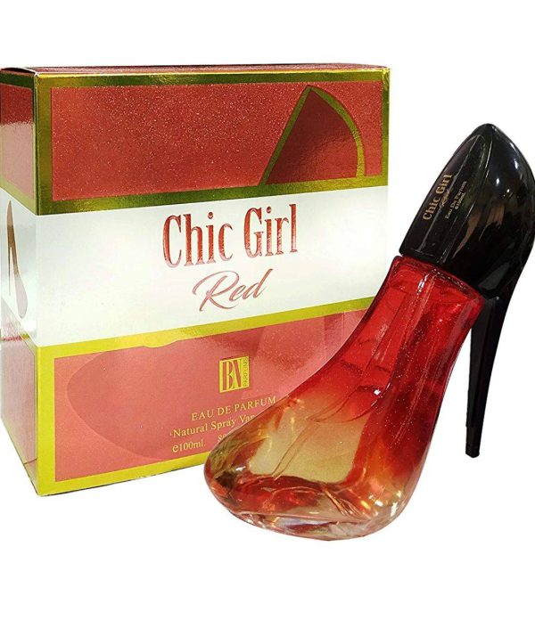 عطر زنانه چیک گرل (Chic Girl) مدل قرمز (Red) حجم 100 میلی لیتر