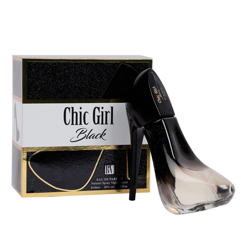 عطر مردانه چیک گرل (Chic Girl) مدل مشکی (Black) حجم 100 میلی لیتر