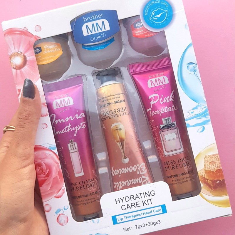 پک کرم مرطوب کننده دست و لب مدل Brother MM بسته 6 عددی