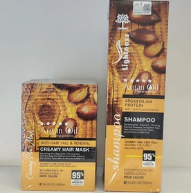 پک شامپو و ماسک روغن آرگان فری سولفات ساخت اسلواکی مدل MEXP