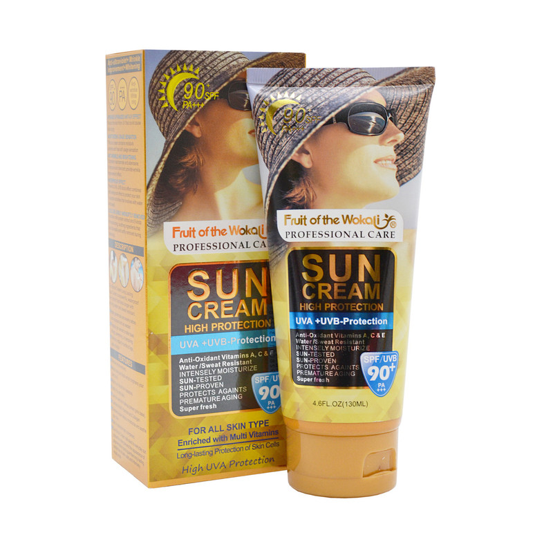 کرم و لوسیون ضد آفتاب وکالی مدل 90SPF حجم 130 میلی لیتر