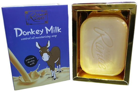 صابون شستشو صورت شیر الاغ مدل مادام رانی