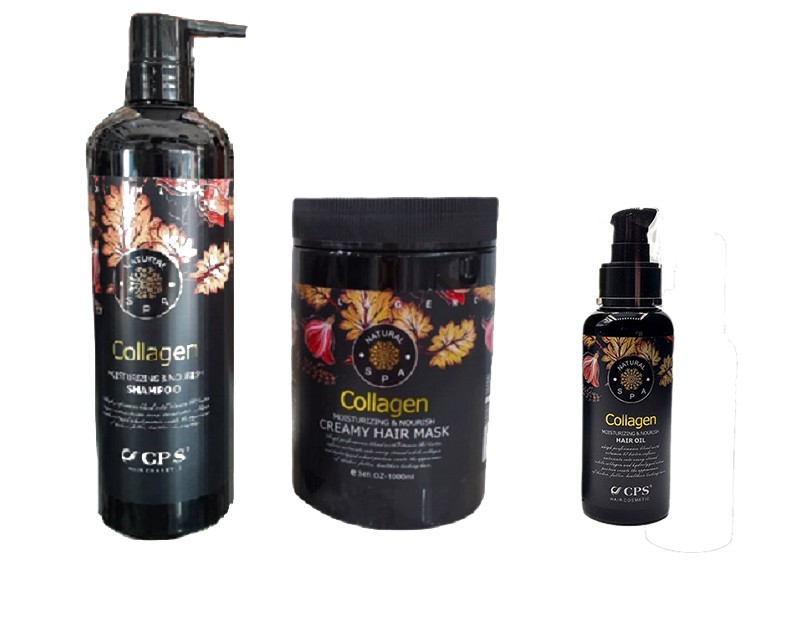 شامپو و ماسک و روغن مو کلاژن CPS ا CPS - پک کامل کلاژن