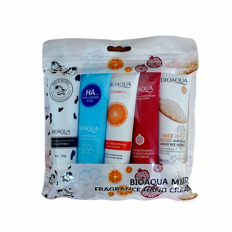 پک کرم مرطوب کننده دست بیواکوا - 5 عددی