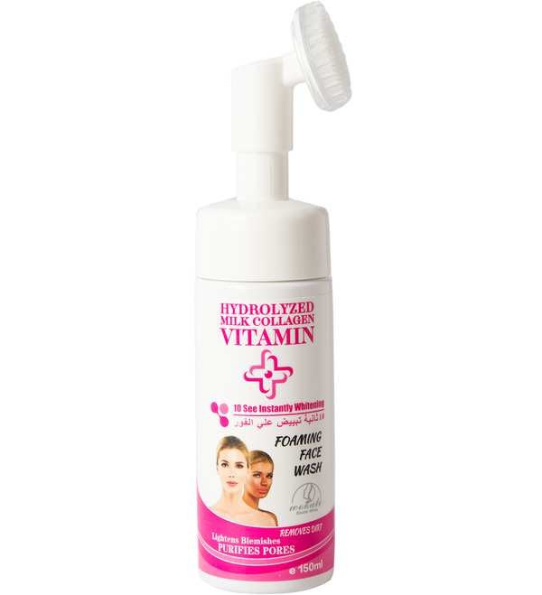 فوم فیس براش شستشو صورت هیالورنیک و کلاژن پروتئین مدل راکو RAKO