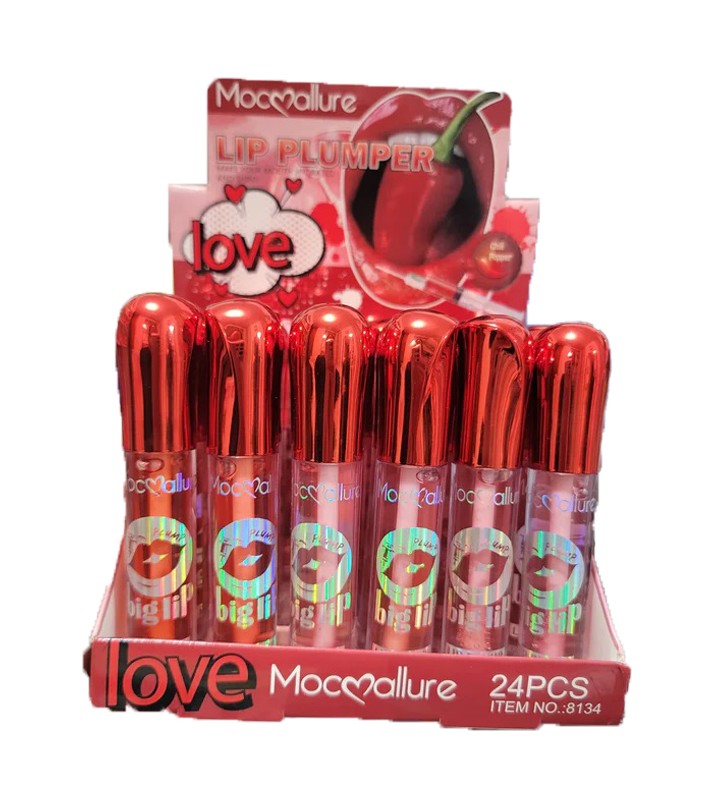 حجم دهنده و برق لب مدل Mocallure