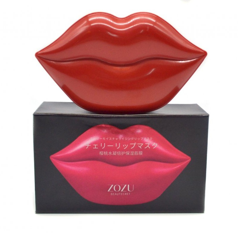 ماسک لب روشن کننده و آبرسان مدل زوزو ZOZU بسته 20 عددی