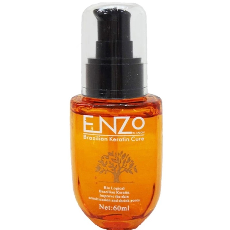 روغن مو انزو مدل آرگان حاوی کراتین برزیلی مراقبت از مو