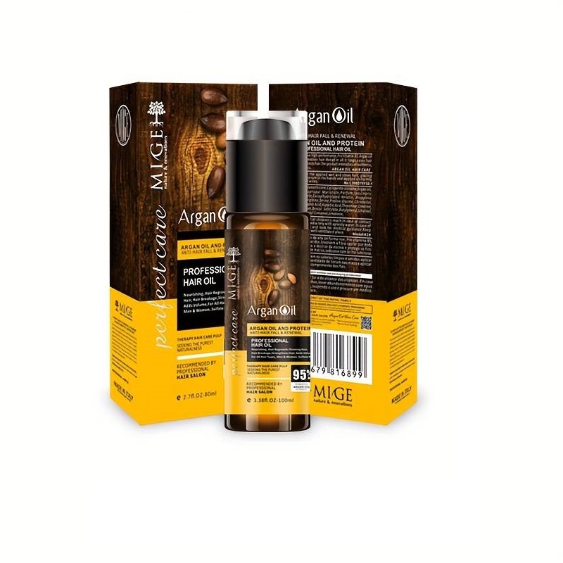 روغن مو آرگان بدون سولفات مدل میگ MIGE