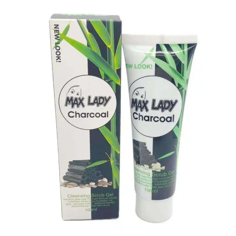 ژل لایه بردار ذغال مدل مکس لیدی با حجم 100 میلی لیتر