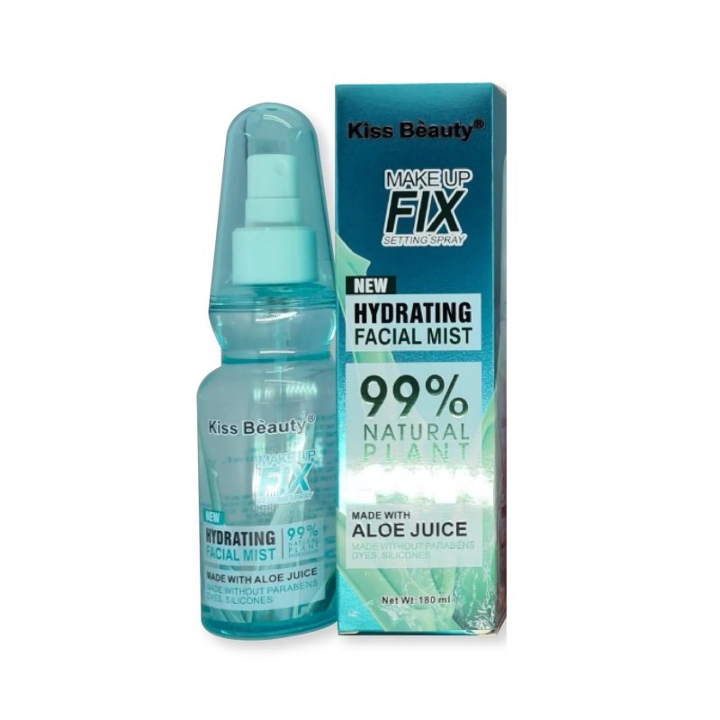 اسپری فیکس آرایش آلوئه ورا مدل کیس بیوتی حجم 180 میلی لیتر