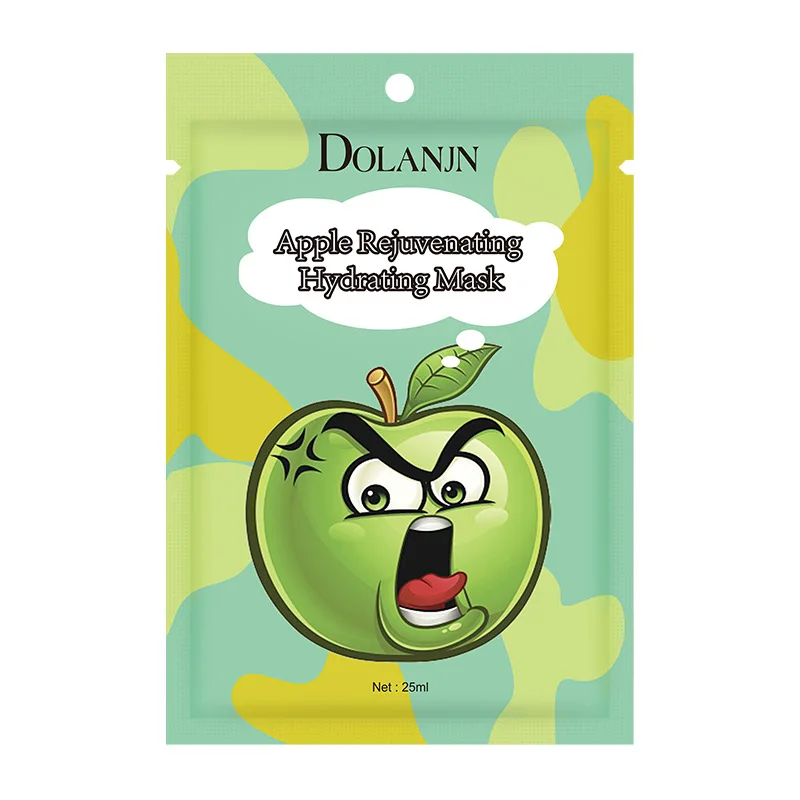 ماسک ورقه ای صورت سیب سبز مدل DOLANJN