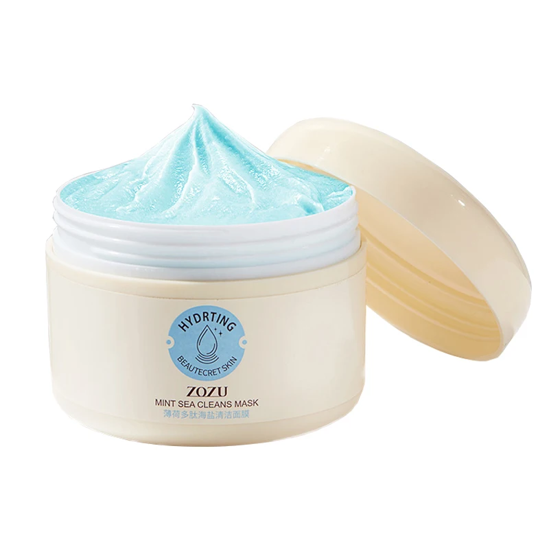 ماسک صورت کاسه ای نعنا و نمک دریایی زوزو - ZOZU