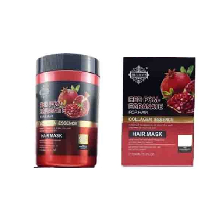 ماسک مو انار - بدون سولفات و پارابن - سرشار از کلاژن