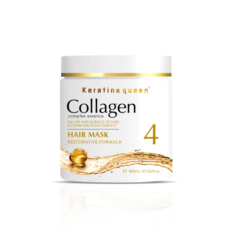 ماسک مو کلاژن 4 مدل کراتین کوئین - Keratin Queen Collagen 4