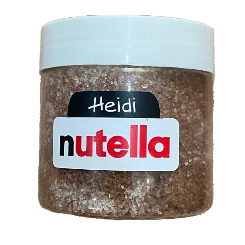 نمک بدن حمام نوتلا مدل Heidi حجم 700 گرم