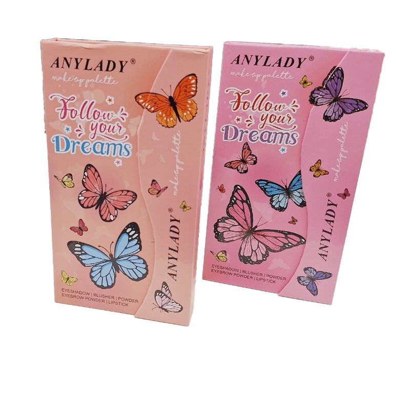 پالت سایه آنی لیدی (Any Lady) طرح پروانه