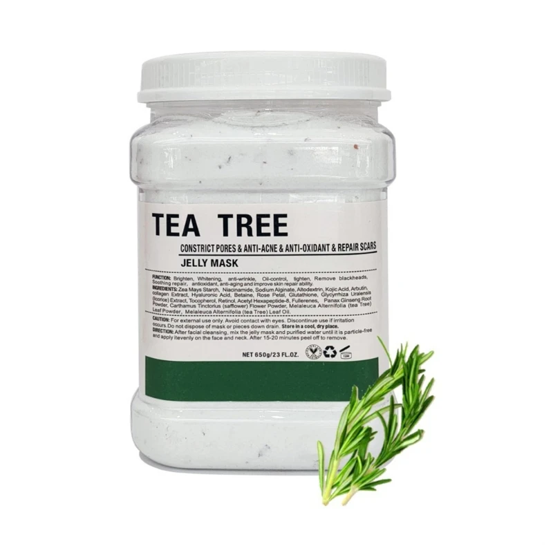 ماسک هیدروژلی 650 گرمی چای سبز (Tea Tree) مدل دکتر مینایر