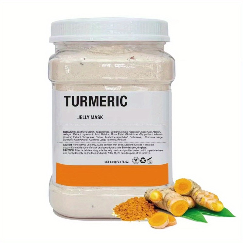 ماسک هیدروژلی 650 گرمی زردچوبه (Turmeric) مدل دکتر مینایر