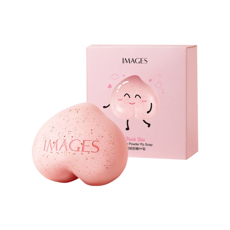 صابون اسکراب باسن و روشن کننده نقاط تیره بدن هلویی مدل ایمیجز