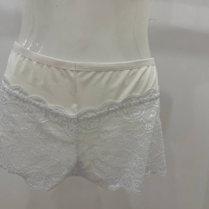 شورت فانتزی سفید