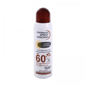 اسپری ضد آفتاب مدل SPF 60 (قهوه ای)
