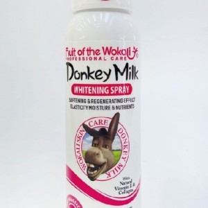 اسپری سفید کننده شیر الاغ و ضد آفتاب سفید کننده فوری (مدل صورتی)