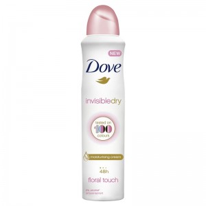 اسپری بدن و ضد تعریق داو (Dove) مدل Invisible Care نامرئی حجم 250 میلی لیتر