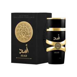 عطر اسد مشکی (ASAD)- هولوگرام دار - حجم 100 میلی لیتر (شرکت لطافه)
