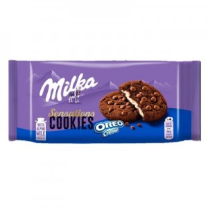 کوکی میلکا  (Milka) با کرم اوریو شیری ۱۵۶ گرم