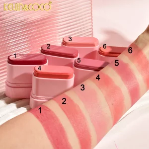 رژگونه استامپی مدل بستنی Kevin Coco در 6 رنگ بندی