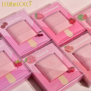رژگونه استامپی مدل بستنی Kevin Coco در 6 رنگ بندی