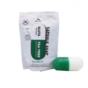 صابون کپسولی سفید کننده بدن گلوتا و چای سبز مدل فیل اسکین (ساخت کره جنوبی)