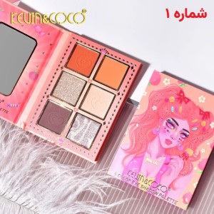 هایلایتر 6 رنگ مدل کوین کوکو - Kevin&CoCo (دارای رنگ بندی متنوع)