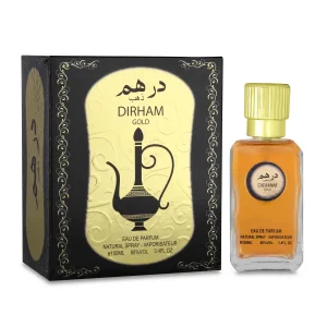 عطر ادکلن عربی مدل درهم ذهب (Dirham Gold) حجم 100 میلی لیتر