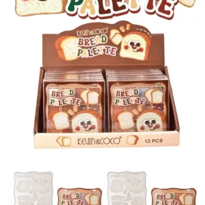 سایه 12 رنگ کوین کوکو (Kevin&Coco) مدل نان تست (Bread Palette)