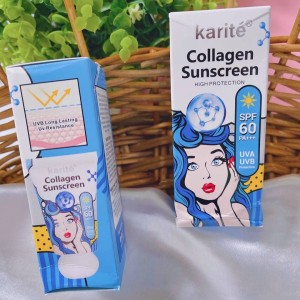 کرم ضد افتاب کاریته مدل collagen sunscreen