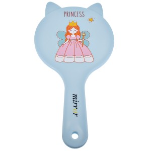 آینه دسته دار دو گوش طرح پرنسس مدل Cute Girl